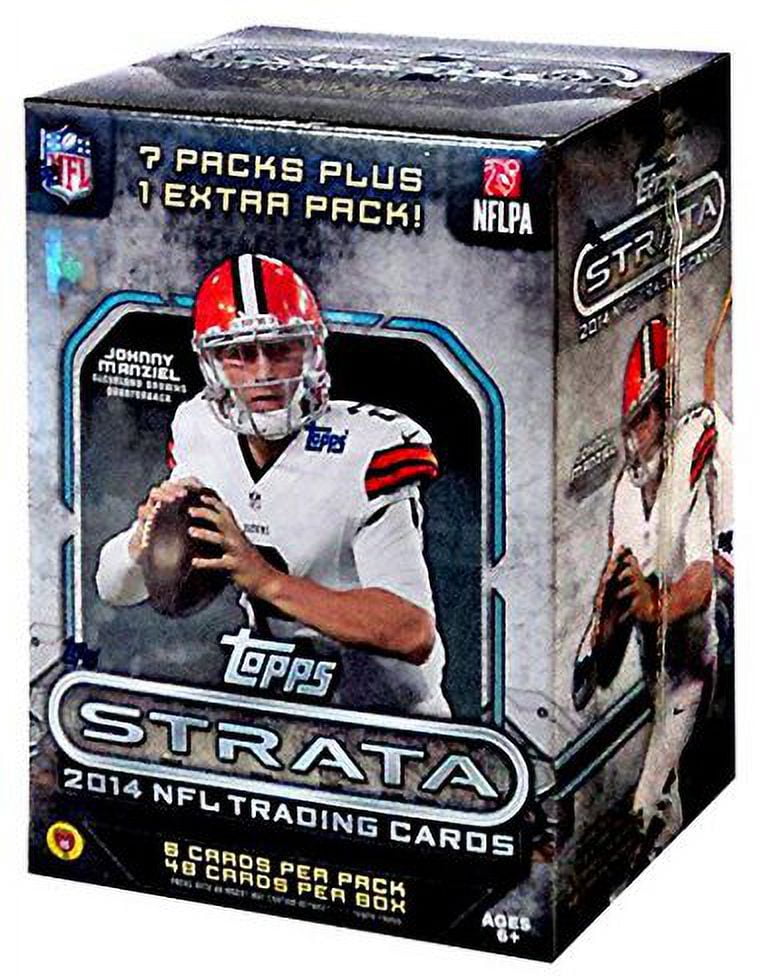 NFL 2014 Topps Strata Football Trading Card Blaster Box