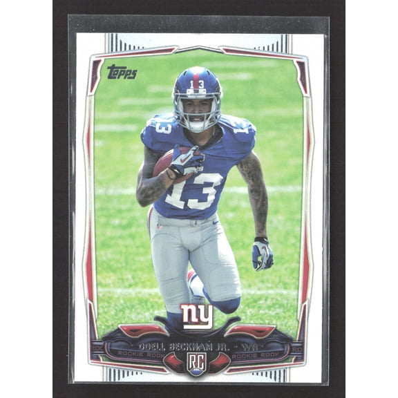 2014 Topps Odell Beckham Jr. RC #355 New York Giants Football Card