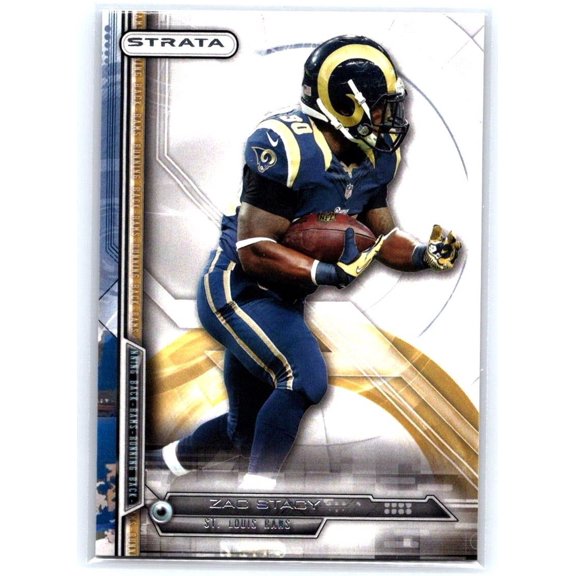 Near Mint Football Card 2014 Topps Strata Zac Stacy #46 St. Louis Rams
