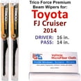 thumbnail image 1 of 2014 Toyota FJ Cruiser Performance Beam Wipers (Set of 2), 1 of 4