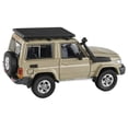 thumbnail image 1 of 2014 Toyota Land Cruiser 71 SWB (Short Wheel Base) Sandy Taupe Brown 1/64 Diecast Model Car by Paragon Models, 1 of 3