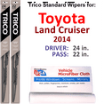 thumbnail image 1 of 2014 Toyota Land Cruiser Wiper Blades (Set of 2), 1 of 3