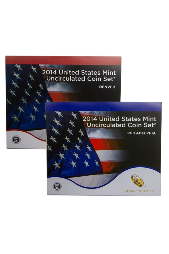 2014 U.S. Mint Set - 28 Coins - Collectible OGP Set