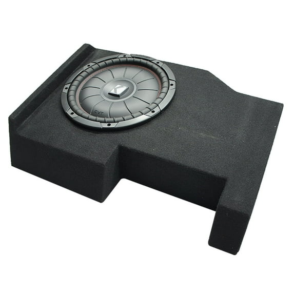 2014 - 2018 Chevy Silverado Crew Cab Kicker CompVT CVT10 Single 10 Sub Box 2 Ohm