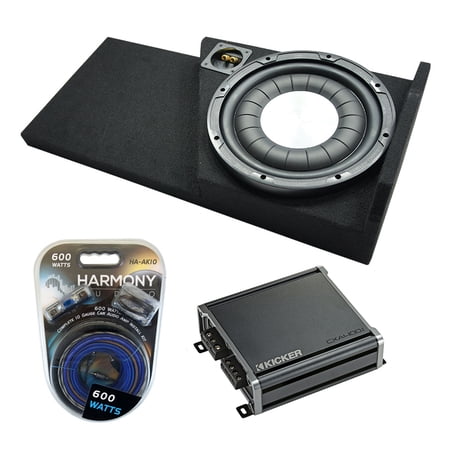 2014-2018 Chevy Silverado Double Cab Harmony HA-F124 Single 12 Sub Box CXA400.1