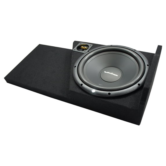 2014 - 2018 Chevy Silverado Double Cab Rockford R1S410 Single 10 Sub Box