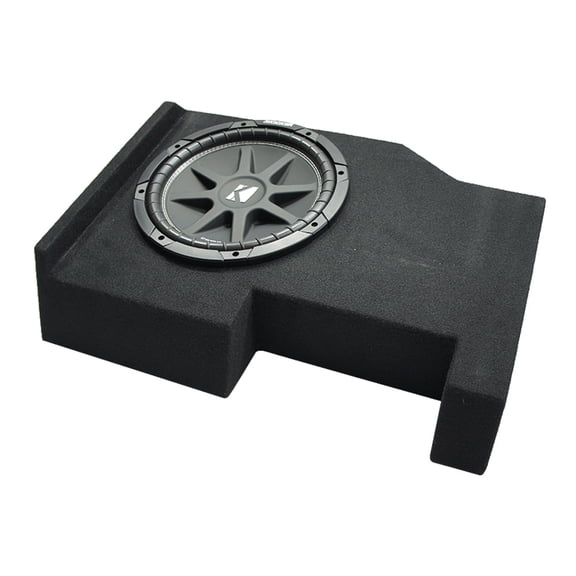 2014 - 2018 GMC Sierra Crew Cab Kicker Comp C12 Single 12 Sub Box Enclosure