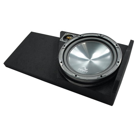 2014 - 2018 GMC Sierra Double Cab Harmony HA-R124 Single 12 Sub Box 2 Ohm
