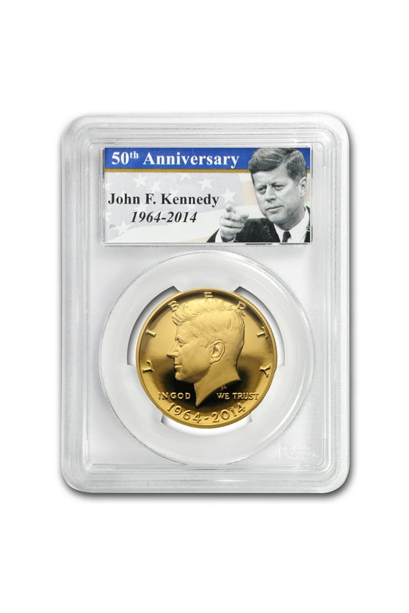 2014-W 3/4 oz Gold Kennedy Half Dollar Commem PR-69 PCGS