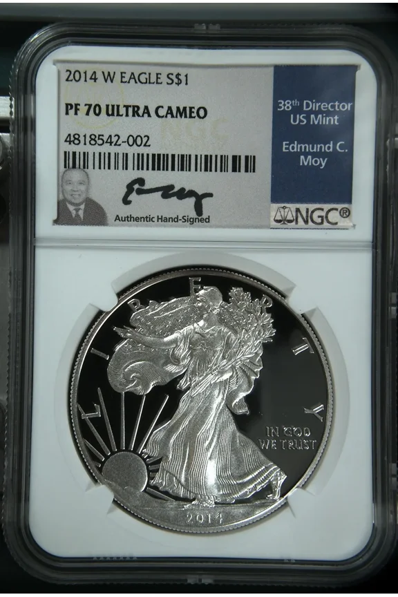 2014 W Bullion Silver Eagles NGC PF-70 ULTRA CAMEO