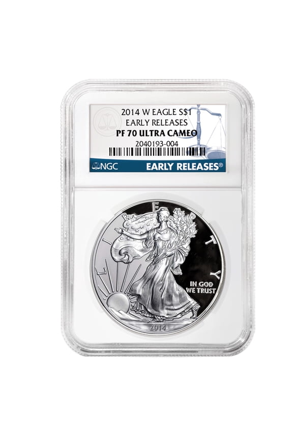 2014-W Proof American Silver Eagle PF-70 NGC (Early Releases)