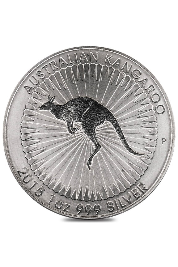 2015 1 oz Australian Silver Kangaroo Perth Mint BU
