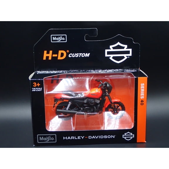 2015 15 STREET 750 HARLEY DAVIDSON MOTORCYCLE MAISTO SERIES 40 1/18 MODEL BIKE