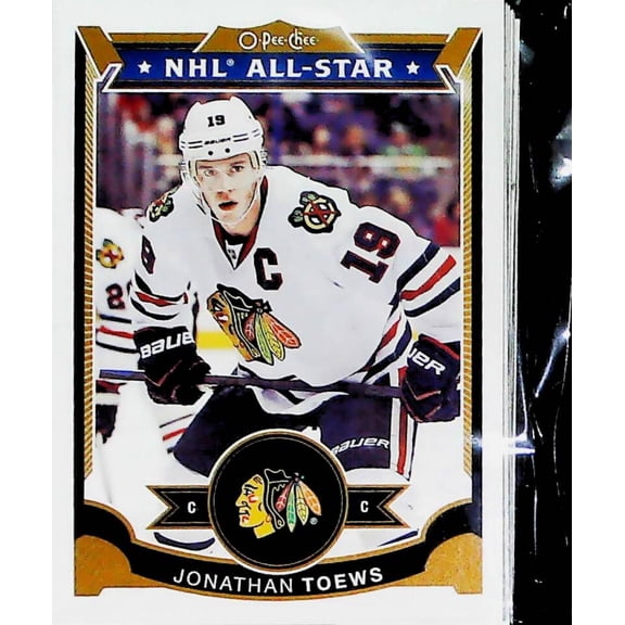 2015-16 O-Pee-Chee OPC Chicago Blackhawks Base No SP Team Set 18 Cards All Cards Pack Fresh, Hand Co