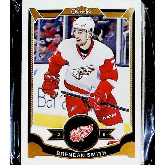2015-16 O-Pee-Chee OPC Detroit Red Wings Base No SP Team Set 17 Cards                                                    All Cards Pack Fresh, Hand Co