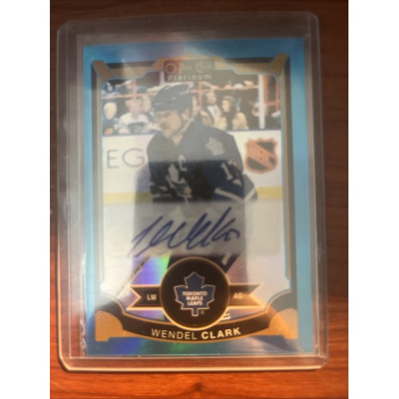 2015-16 O-Pee-Chee Platinum Wendel Clark #WC Rainbow Upper Deck