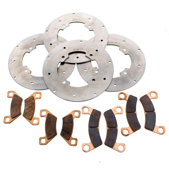 2015-17 Arctic Cat Wildcat Sport 700 LTD EPS Front & Rear Brake Rotors & Pads