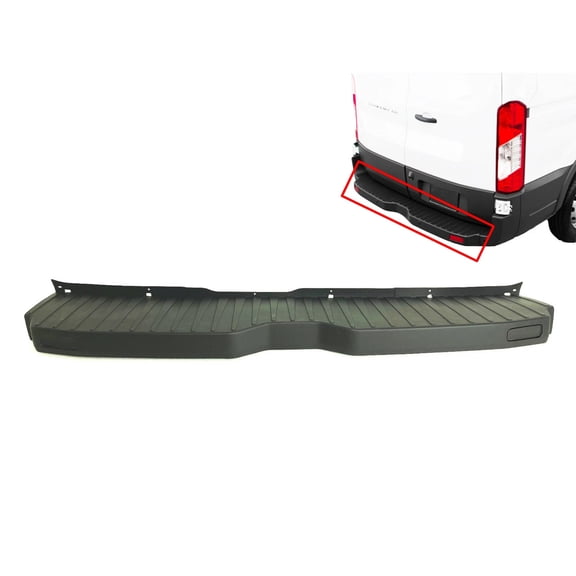 2015 2016 2017 2018 2019 2020 2021 2022 Compatible With Ford Transit 150 250 350 350HD Rear Bumper Cover