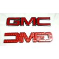 thumbnail image 2 of Genuine OEM GM GMC Sierra Front Grille & Rear Liftgate Nameplate Emblem Kit (1500/2500/3500) – Part 84395038 2 of 5