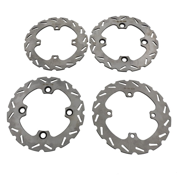 2015 2016 2017 Polaris Ranger Crew Diesel Front & Rear RipTide Brake Rotors