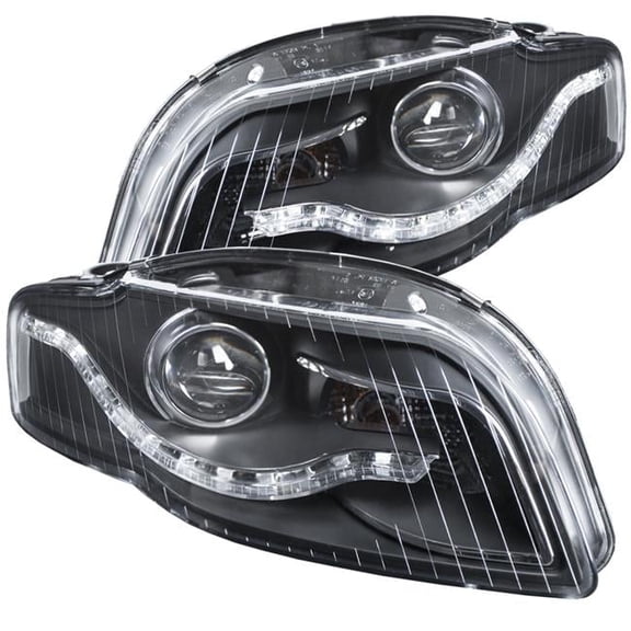 2015-2016 F150 Switchback Projector LED Headlight, Black
