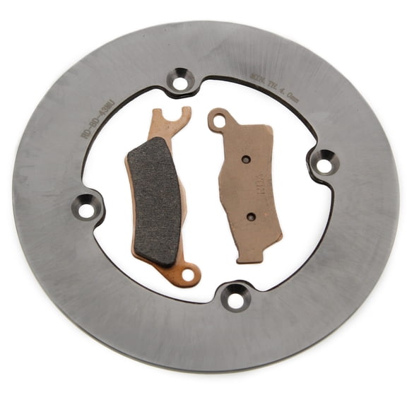 Brake Rotor & Brake Pads for Can-Am Outlander 1000 XMR 2015 - 2023 Rear MudRat