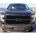thumbnail image 1 of 2015-2017 Ford F-150 Carbon Steel Black Powder Coated Finish 2.5 Mm Wire Mesh Rivet Style Rivet Grille, 1 of 2