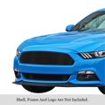 thumbnail image 1 of APS 2015-2017 Ford Mustang GT V8 Black Stainless Steel Billet Grille 8x6 horizontal billet, 1 of 2