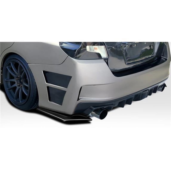 2015-2017 NBR Concept Rear Splitters for Subaru - WRX, 2 Piece