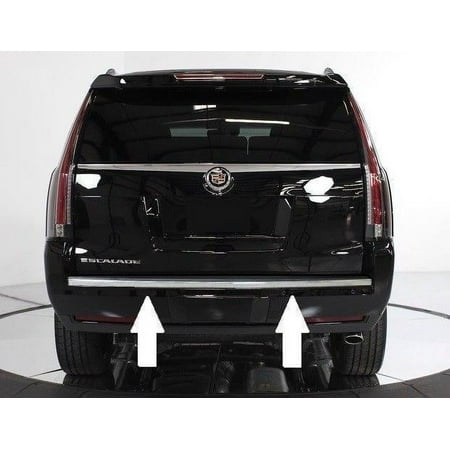 2015-2018 Cadillac Escalade Chrome Rear Bumper Trim Molding