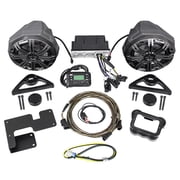 2015-2018 Can-Am SPYDER F3 Bluetooth Receiver+Kicker Speakers+Mounting/Wire Kits