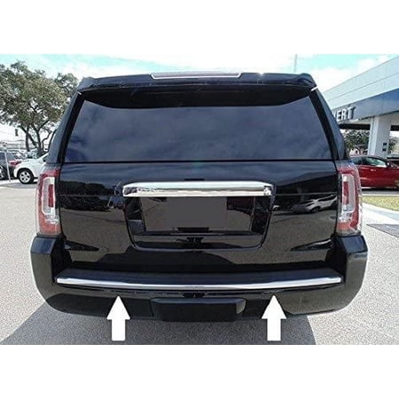 2015-2018 GMC Yukon / Yukon XL Chrome Rear Bumper Trim Molding