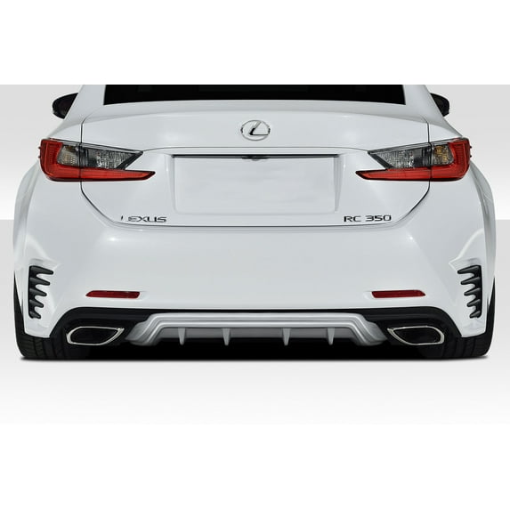 2015-2018 Lexus RC Series RC200T RC350 Duraflex SBZ Rear Diffuser - 1 Piece