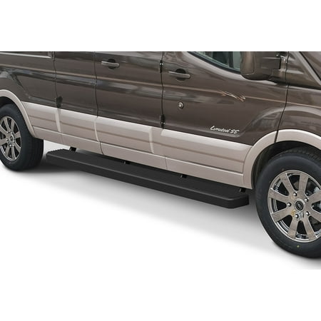 2015-2019 Ford TRANSIT VAN (FULL SIZE) (Driver 31.5"/Passenger 96.5") Black Finish iStep 6 Inch Van Door to Door sidestep price history and forecast - iStep IB06FDJ5B