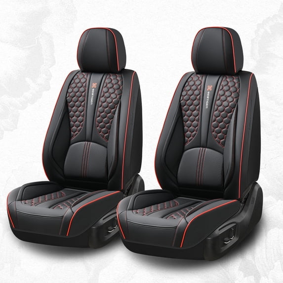 2015-2019 for LINCOLN MKC Car Front Seat Covers Synthetic Leather Waterproof Perfect Fit Enhanced Comfort