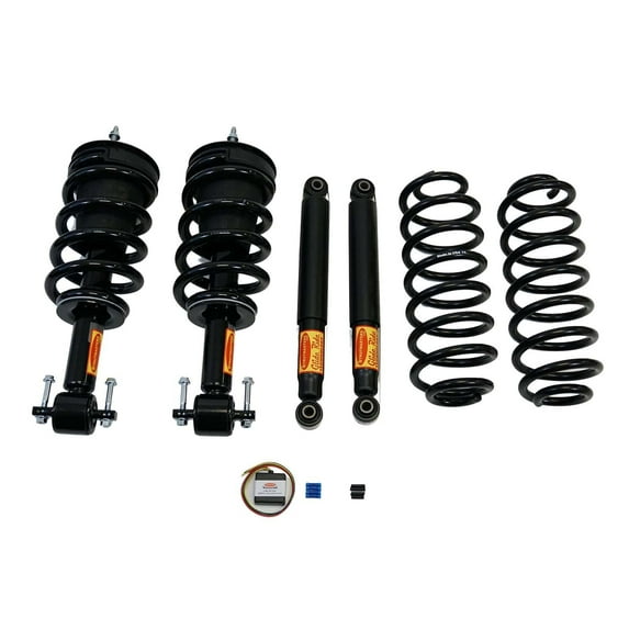 2015-2020 Cadillac Escalade 4-Wheel Air Suspension Conversion Kit / Delete Kit with Light Out Module (GC44FM)