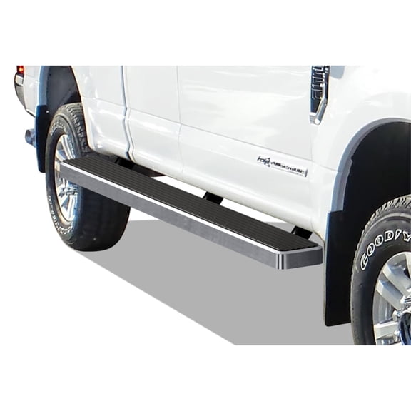 APS 6" Brushed Stainless W2W Boards Fit 15-26 Ford F150-F350 6'7"/ 6'9" Bed