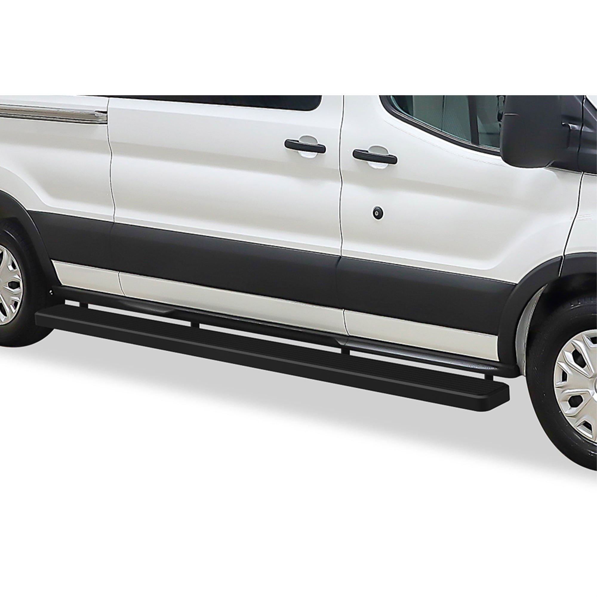 Dee Zee 4″ Oval Stainless Steel Nerf Bars - 2014+ GM Crew Cab Dee Zee 4″ Oval Stainless Steel Nerf Bars - 2014+ GM Crew Cab