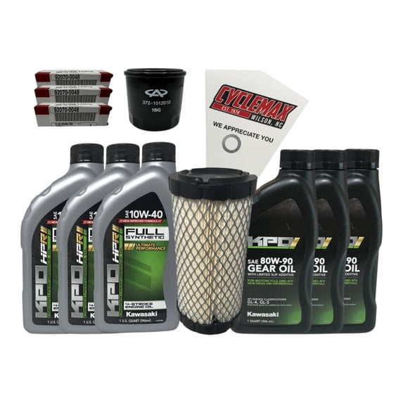 2015-2021 Mule Pro FXT KAF820 Ranch LE Full Service Kit with Full Synthetic Oil