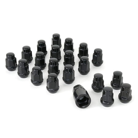 2015-2024 Ford Mustang Bulge Acorn Lug Nuts & Wheel Locks Kit