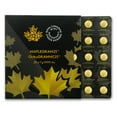 thumbnail image 1 of 2015 25x 1 gram Gold Maple Leafs - Maplegram25™ (In Assay Sleeve), 1 of 4