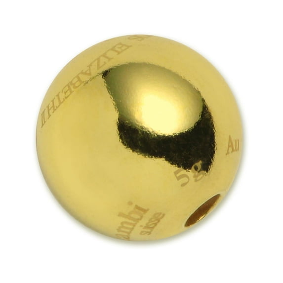 5x 5 gram Cook Islands $20 Gold Sphere Coin Valcambi (In Assay)