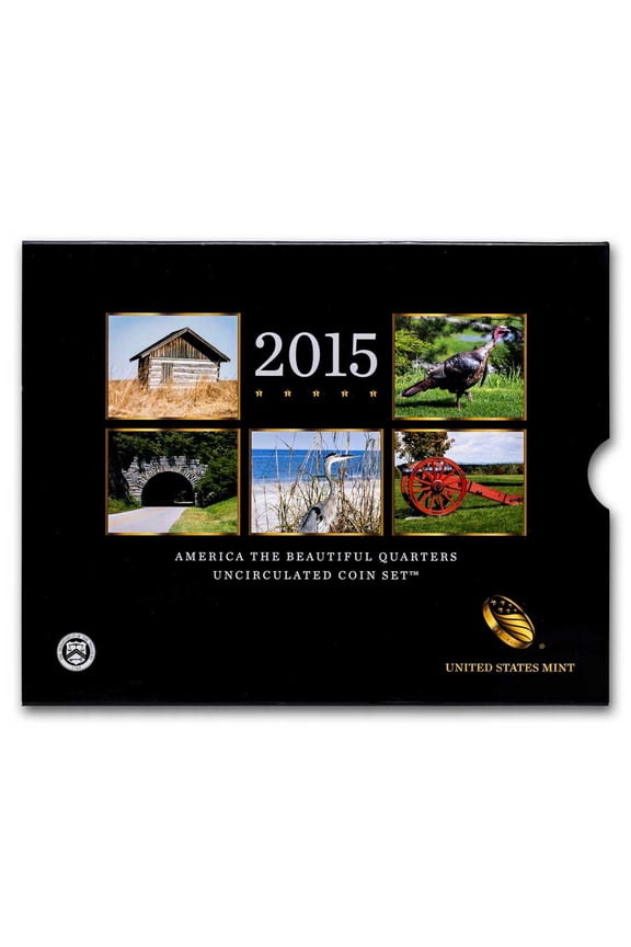 2015 America the Beautiful Quarters Uncirculated Set (US Mint)