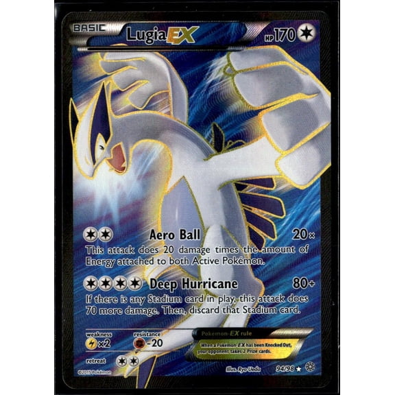 2015 Ancient Origins Lugia EX Holo Rare FA #94/98
