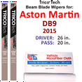 thumbnail image 1 of 2015 Aston Martin DB9 Beam Blade Wipers (Set of 2), 1 of 3