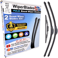 thumbnail image 1 of 2015 Audi Q7 Beam Wiper Blades Wipers w/1yr Warranty (Set of 3) w/Rear Wiper (WiperBladesUSA), 1 of 5