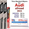 thumbnail image 1 of 2015 Audi allroad Wiper Blades (Set of 3) w/Rear Wiper, 1 of 4