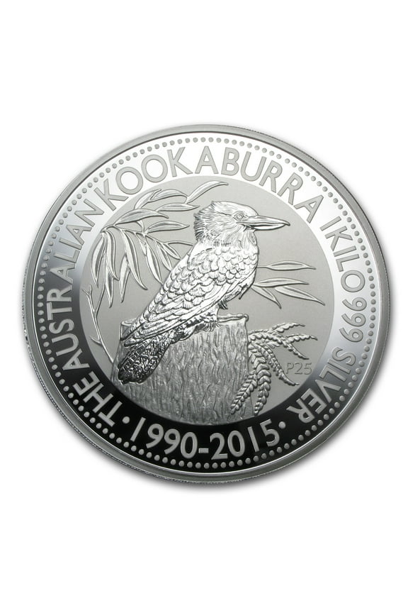 2015 Australia 1 kilo Silver Kookaburra BU