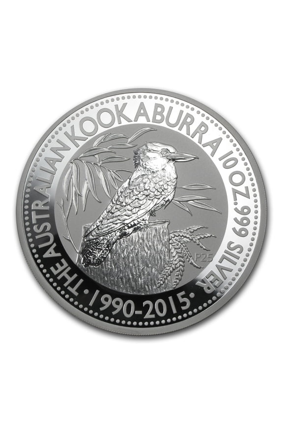 2015 Australia 10 oz Silver Kookaburra BU