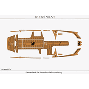 2015 Axis A24 Cockpit Swim Platform Boat EVA Pads Foam Teak Faux Deck Flooring